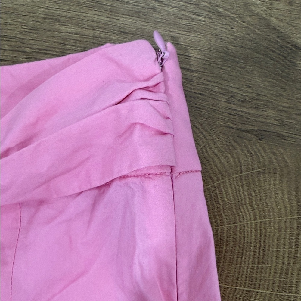 J. Crew Pink High-Rise Tie-Waist Shorts - Picture 4 of 5
